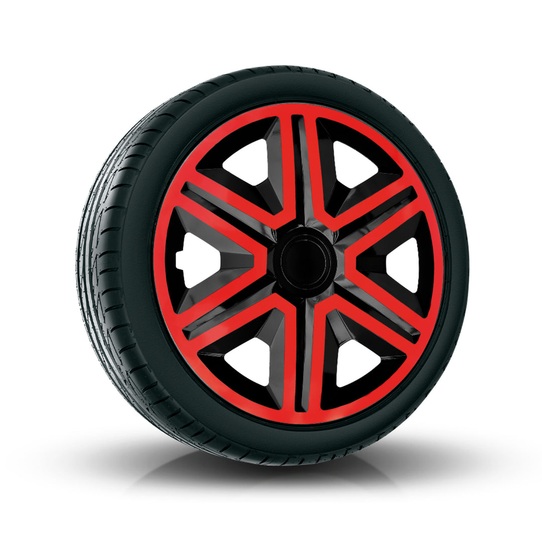 15" NRM ACTION DOUBLECOLOR RED BLACK keréktárcsák 4 db