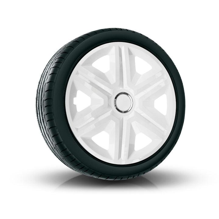 14" NRM FAST FEHÉR FEHÉR FESTETT FEHÉR keréktárcsák 4 db