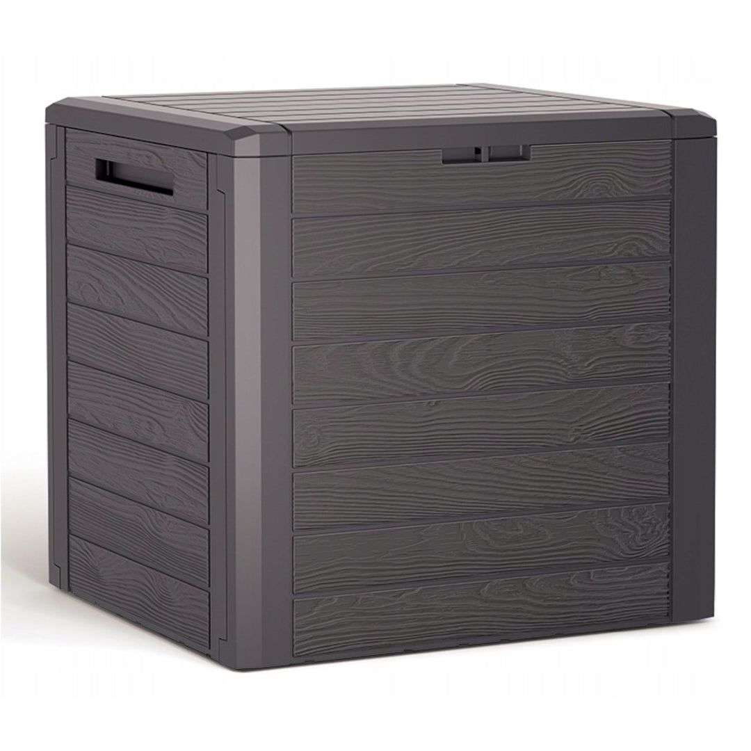 Prosperplast Woodebox 140L umbra MBWL140-440U kerti doboz