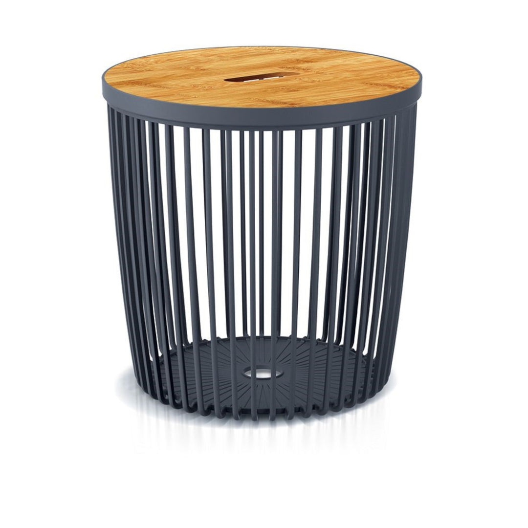 Prosperplast Clubo kosár/asztal ICLU25T-S433 25L antracit