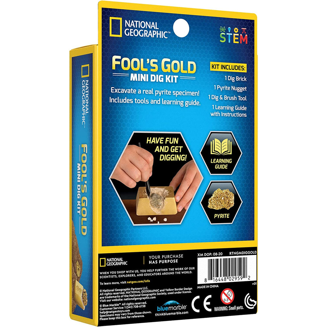 National Geographic készlet - Fool's Gold (Impulse Mini Dig Fool's Gold)