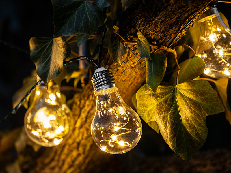 NAPKOLLEKTOROS KERTI FÜZÉR NYOMKÖVETŐ 50 LED 10 IZZÓ TRAOSW46829