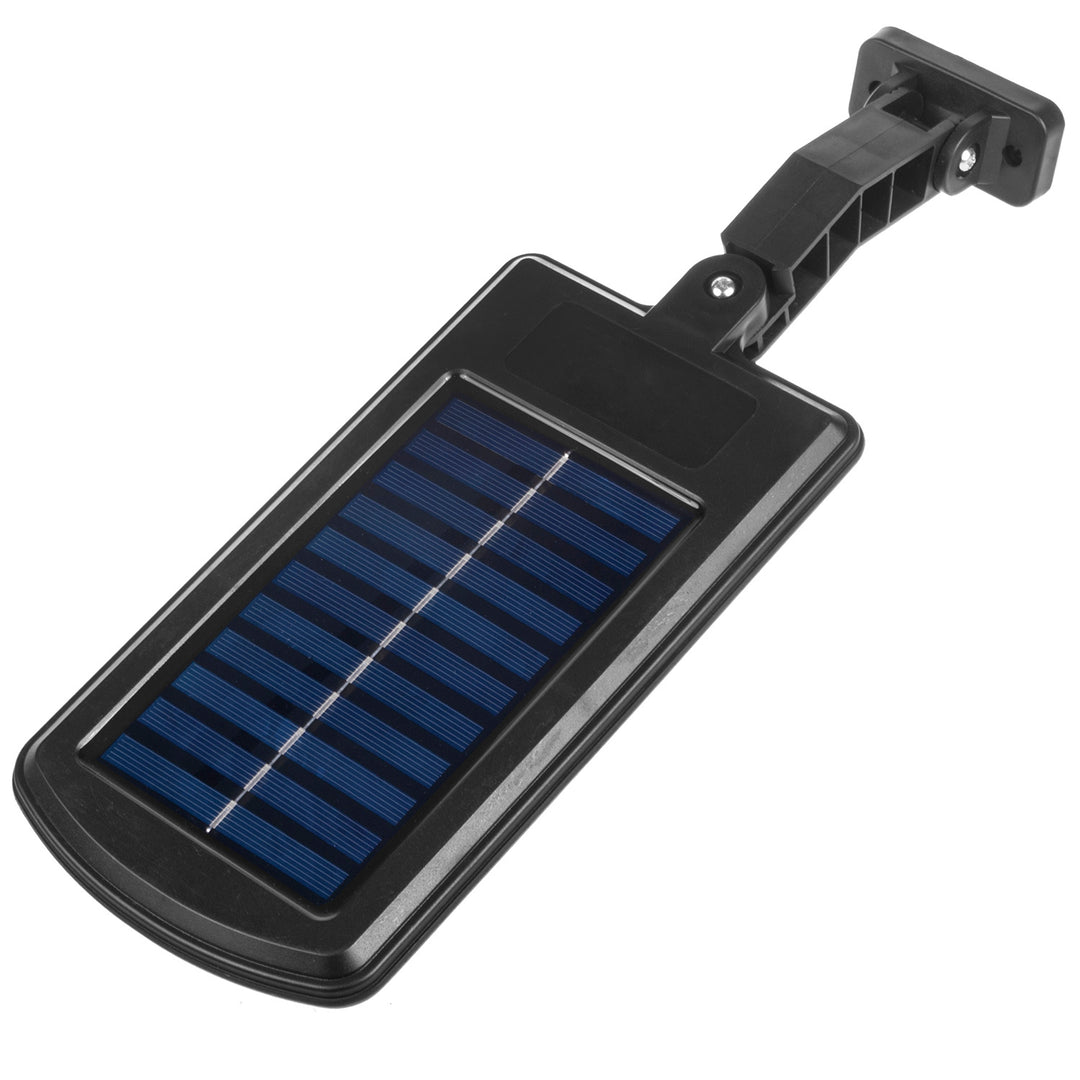 Napelemes LED utcai lámpa mozgásérzékelővel és távirányítóval Maclean IP54, 4W, 400lm, 6500K, Li-ion 1200 mAh, 3 üzemmód MCE446