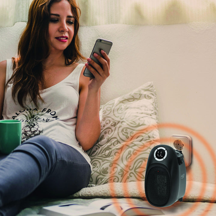 Termoventilátor 1500W Adler Easy Heater AD 7726 LED kijelzővel