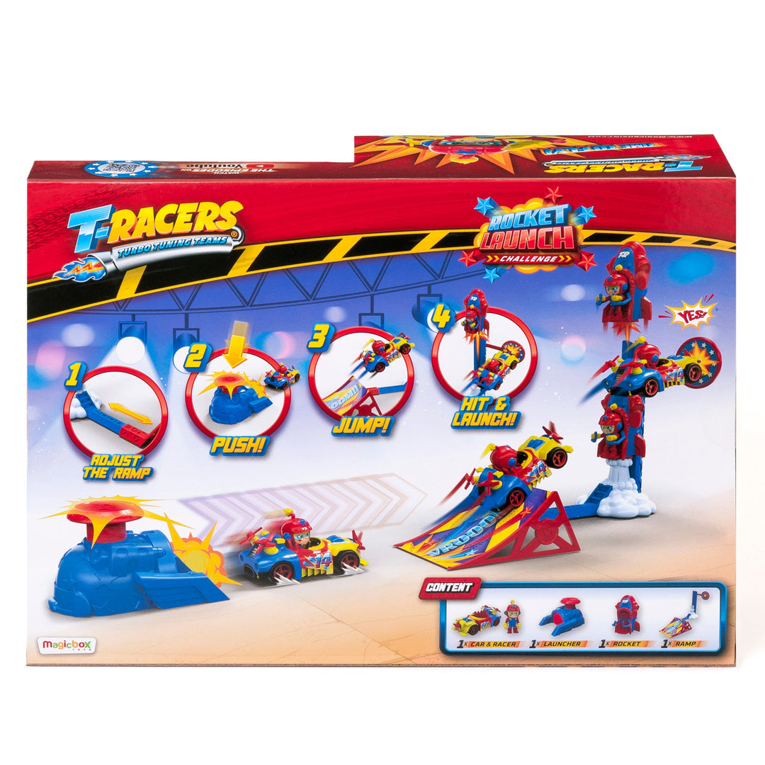 T-Racers Rocket Launch Playset exkluzív jármű
