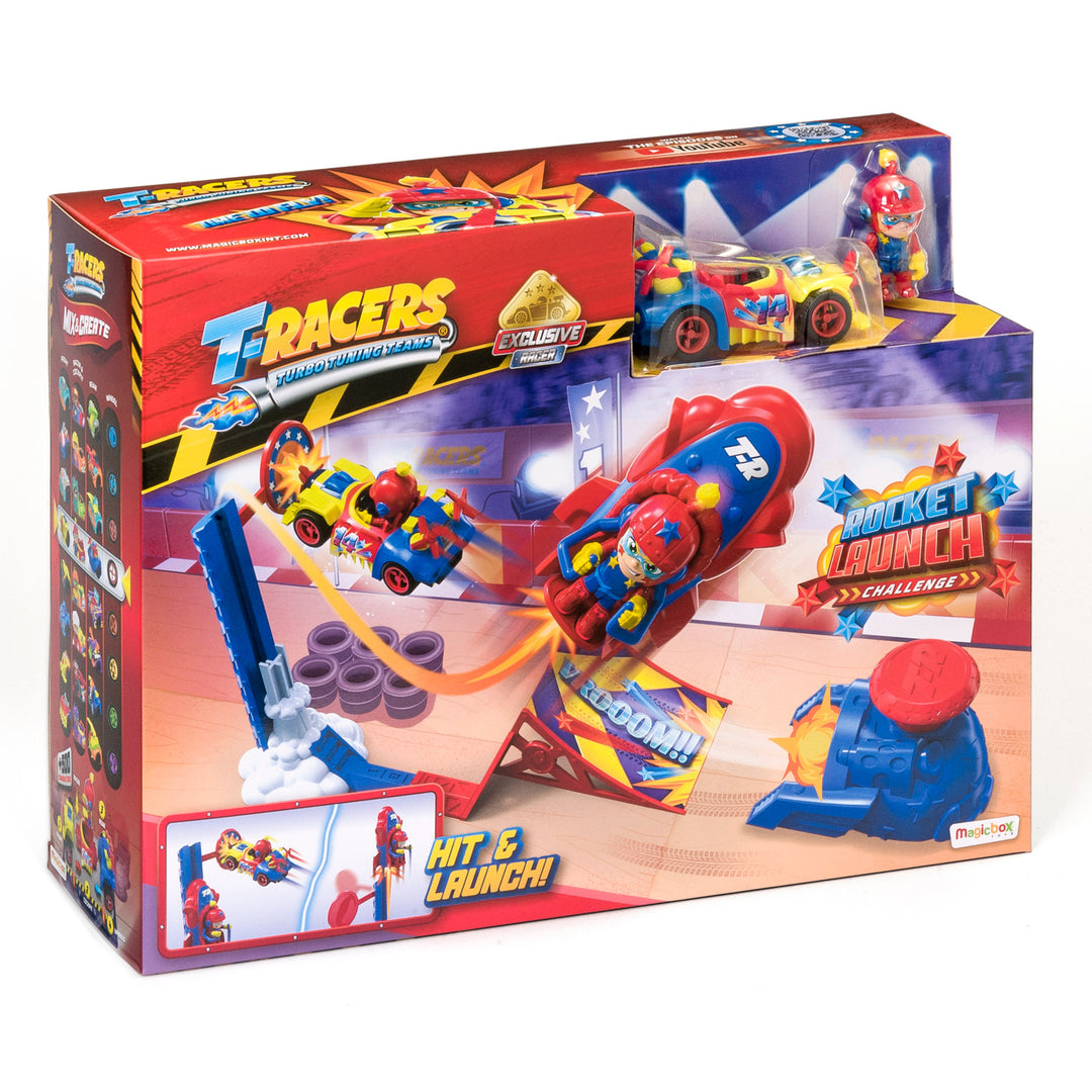 T-Racers Rocket Launch Playset exkluzív jármű