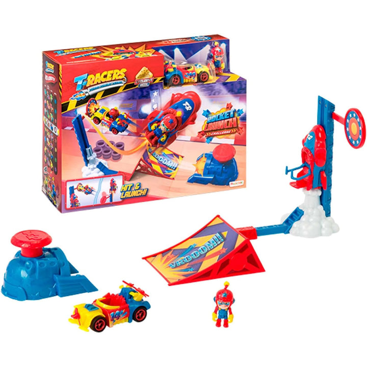 T-Racers Rocket Launch Playset exkluzív jármű