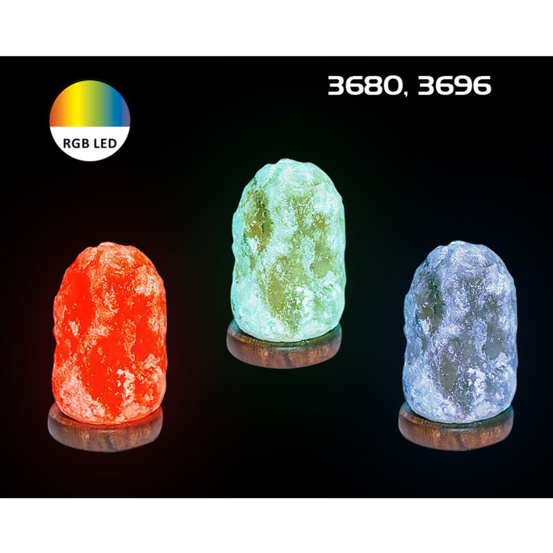 Wasabi,ind.deco.USB.RGB.saltlamp,LED 1W - dekorációs lámpa