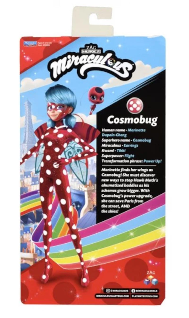 Csodálatos Cosmobug Katicabogár baba - hajlítható karok és lábak