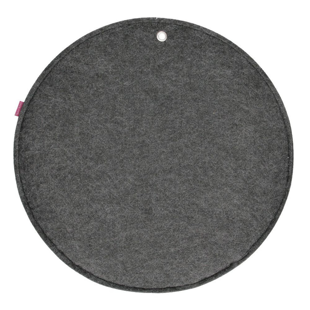Bertoni filc faliszervező kör L átmérő 35 cm - antracit, 4 zseb