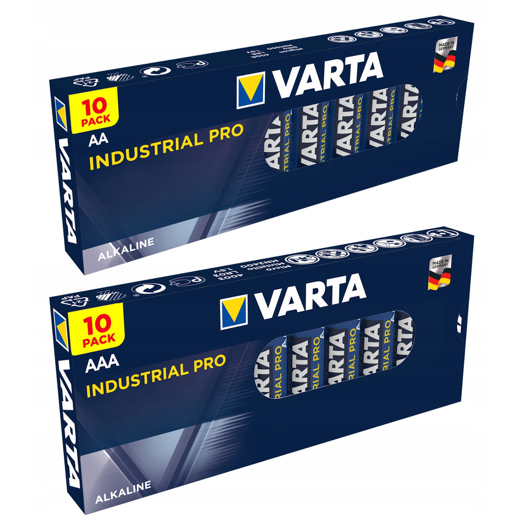Alkáli elemkészlet Varta Industrial AA AAA 20 db.