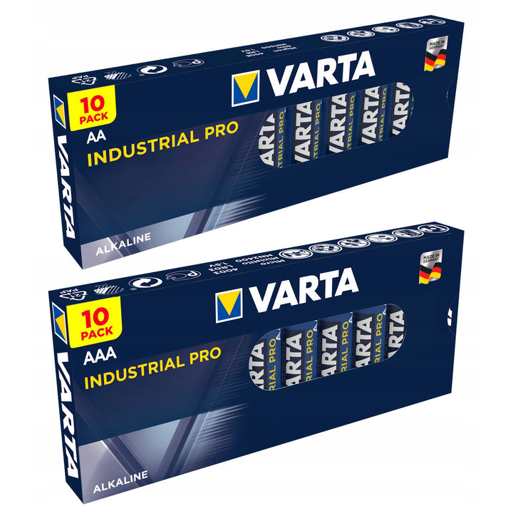 Alkáli elemkészlet Varta Industrial AA AAA 20 db.