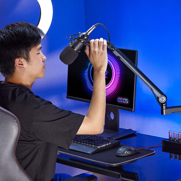 NanoRS mikrofonállvány, alumínium, RS471