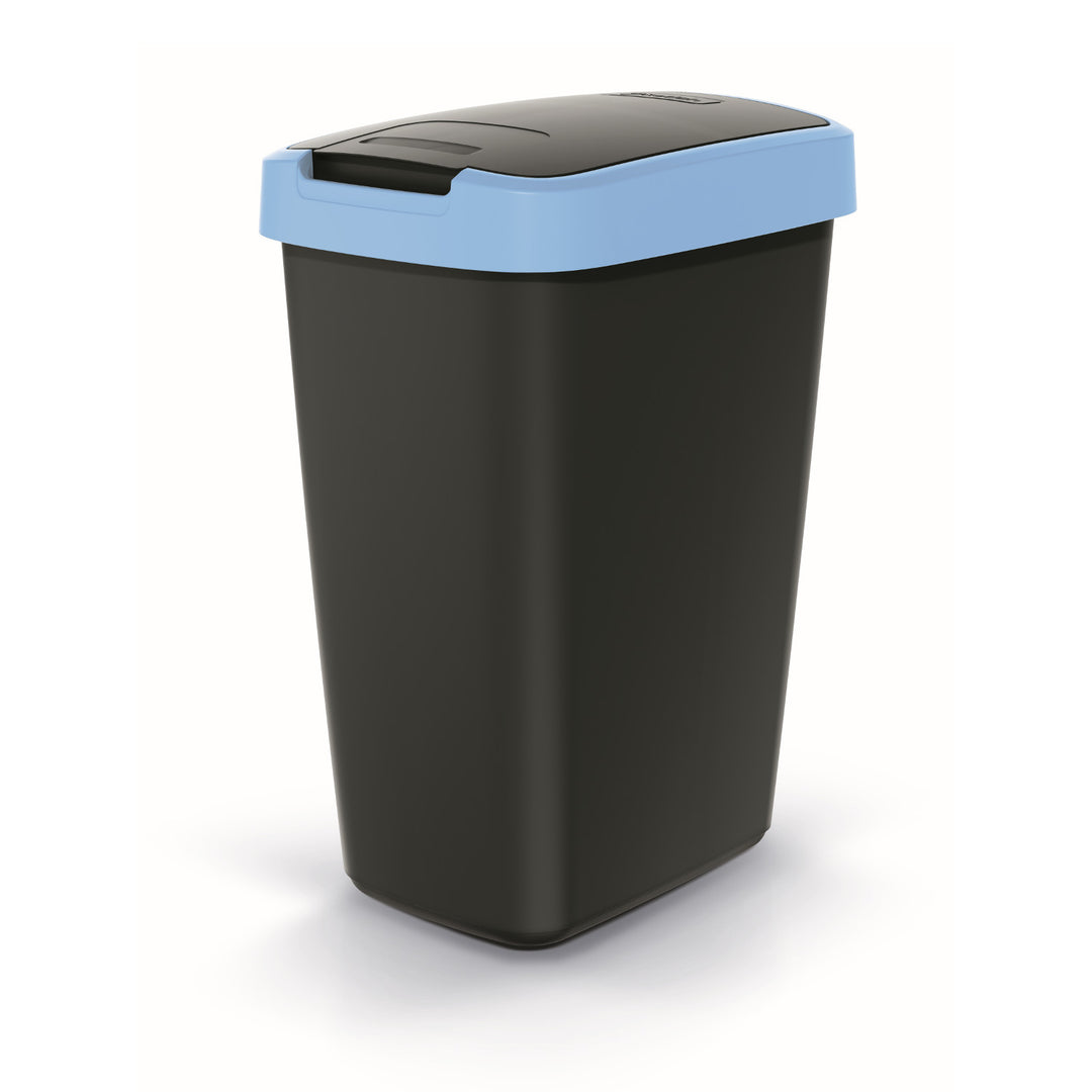 KEDEN COMPACTA Q 12 literes hulladékgyűjtő NSAB12-2717C - fekete, kék kerettel