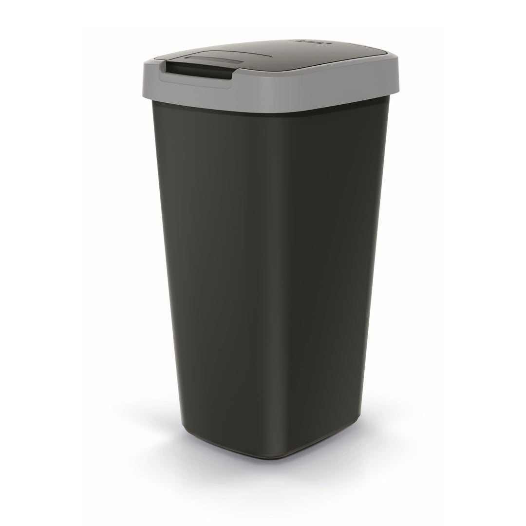 KEDEN COMPACTA Q 25 literes hulladékgyűjtő NSAB25-429U - fekete, szürke kerettel