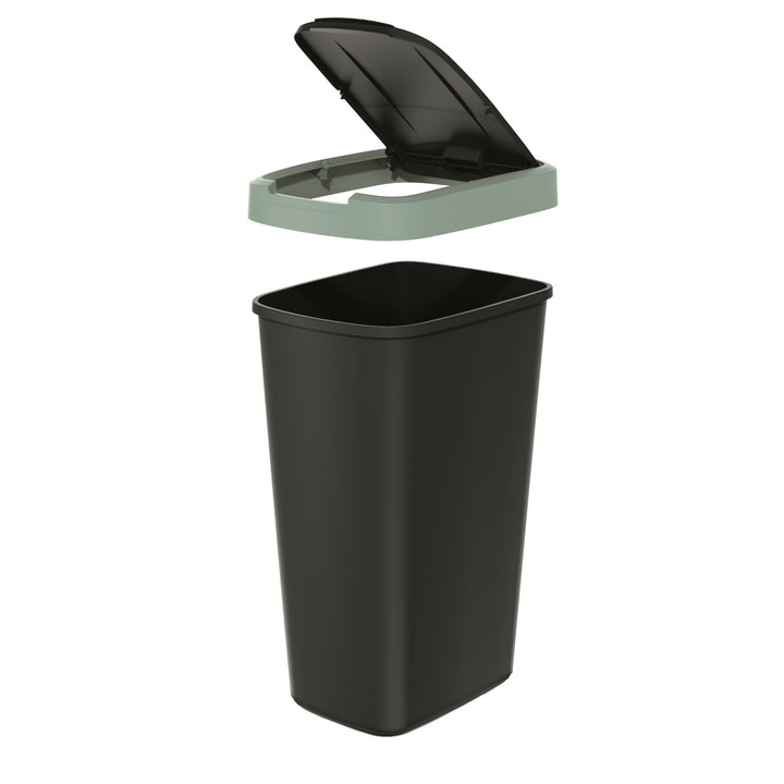 Keden COMPACTA Q hulladékgyűjtő - világoszöld 45l