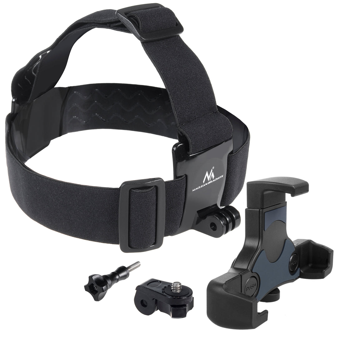 Maclean sport fejpánt, forgatható, telefonhoz, fényképezőgéphez, GoPro és más kamerákhoz, univerzális, MC-448