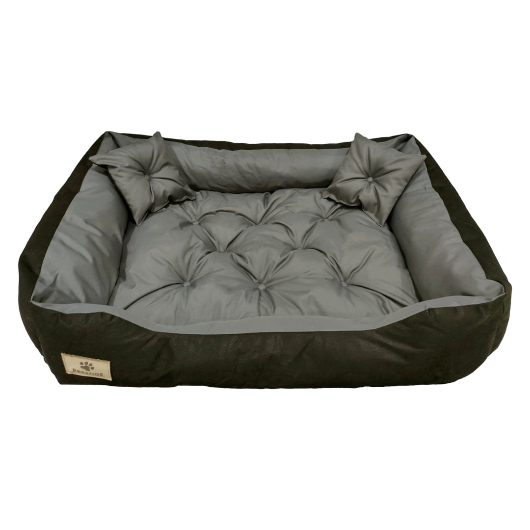 Prestige búvóhely kutyának, macskának 80x60 / 100x75 cm szürke-fekete