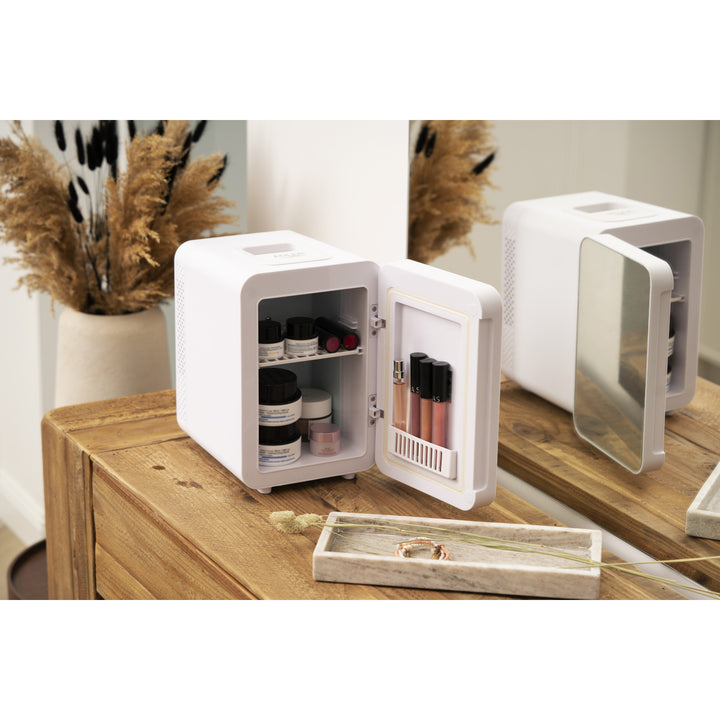 Hordozható mini hűtőszekrény tükörrel 4L Adler AD 8085 - hűt és fűt