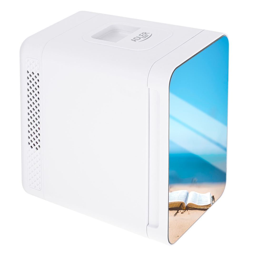 Hordozható mini hűtőszekrény tükörrel 4L Adler AD 8085 - hűt és fűt