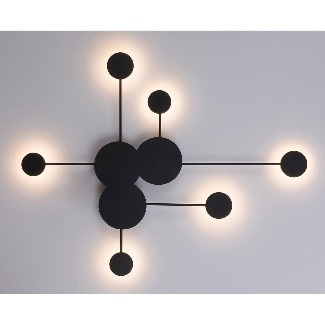 Rabalux fali lámpa, fali lámpa, LED, 21W, fekete, Amadeo