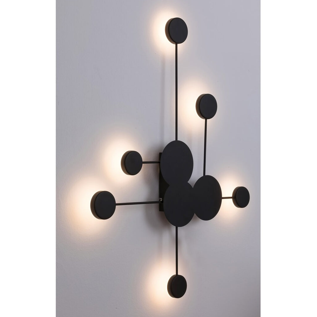 Rabalux fali lámpa, fali lámpa, LED, 21W, fekete, Amadeo