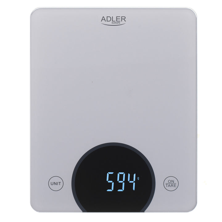 Adler AD 3173s Konyhai mérleg 10kg-ig LED Méretek 20 x 16 cm