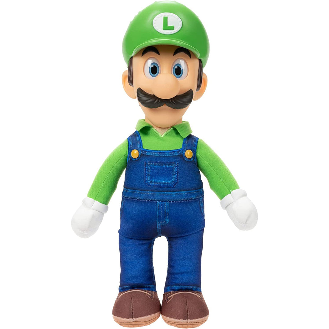 SUPER MARIO Movie Luigi, plüss, kabalafigura a rajzfilmből, 30 cm