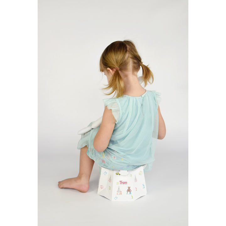 Egyszer használatos gyermek bilire Tron, fehér, 30 kg-ig, 10 darabos készlet