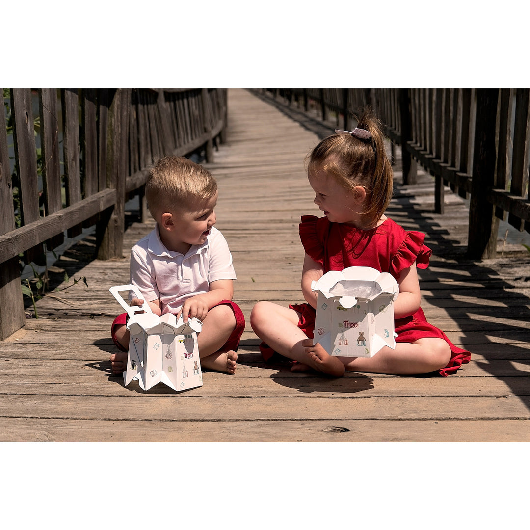 Egyszer használatos gyermek bilire Tron, fehér, 30 kg-ig, 10 darabos készlet