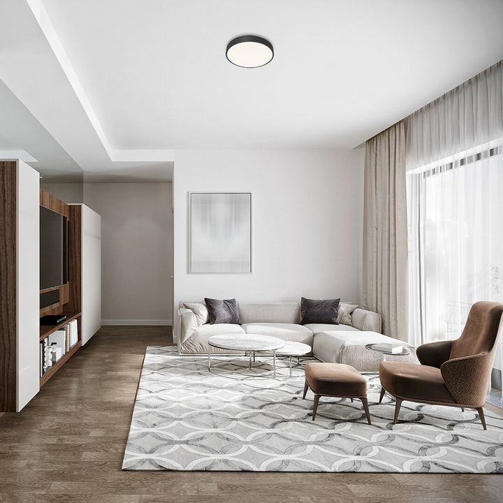 Rabalux Tesia 3314 matt fekete 36W 40x5cm mennyezeti lámpa