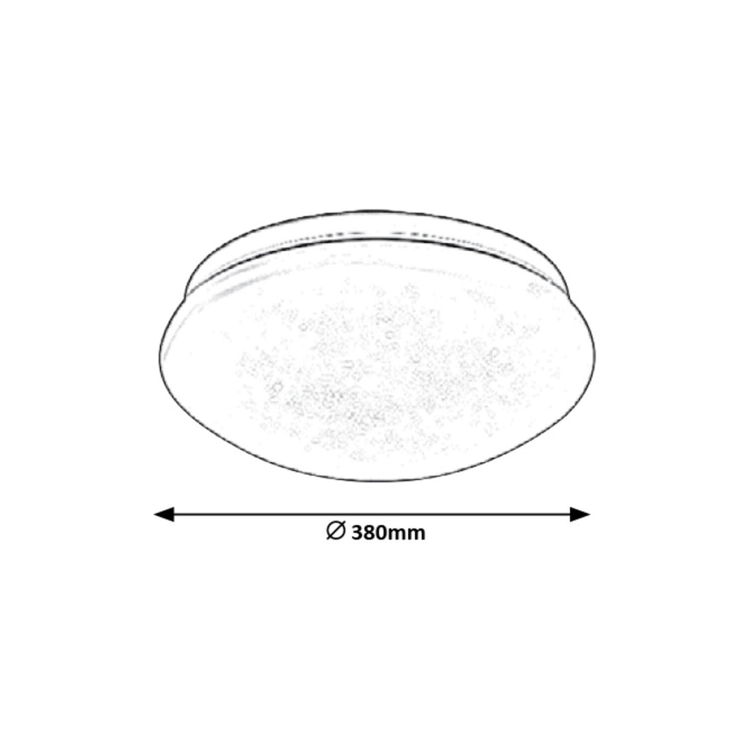 Rabalux Lucas kerek mennyezeti lámpa 3938 fehér 24W LED