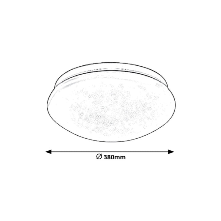 Rabalux Lucas kerek mennyezeti lámpa 3938 fehér 24W LED
