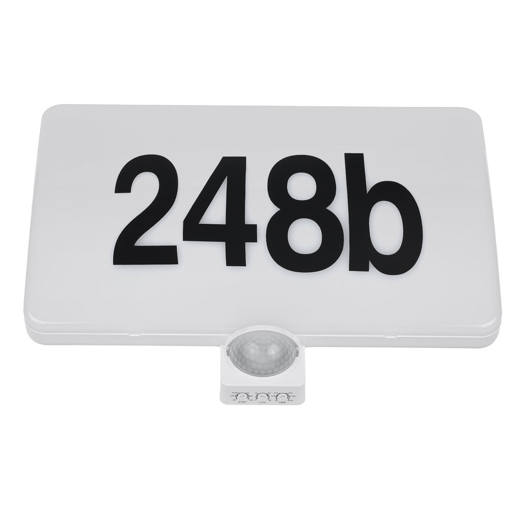 Maclean LED lámpa, házszám, szürkület- és mozgásérzékelő, dimmelhető, 20W, IP65, semleges szín (4000K), 1600lm, MCE466 W