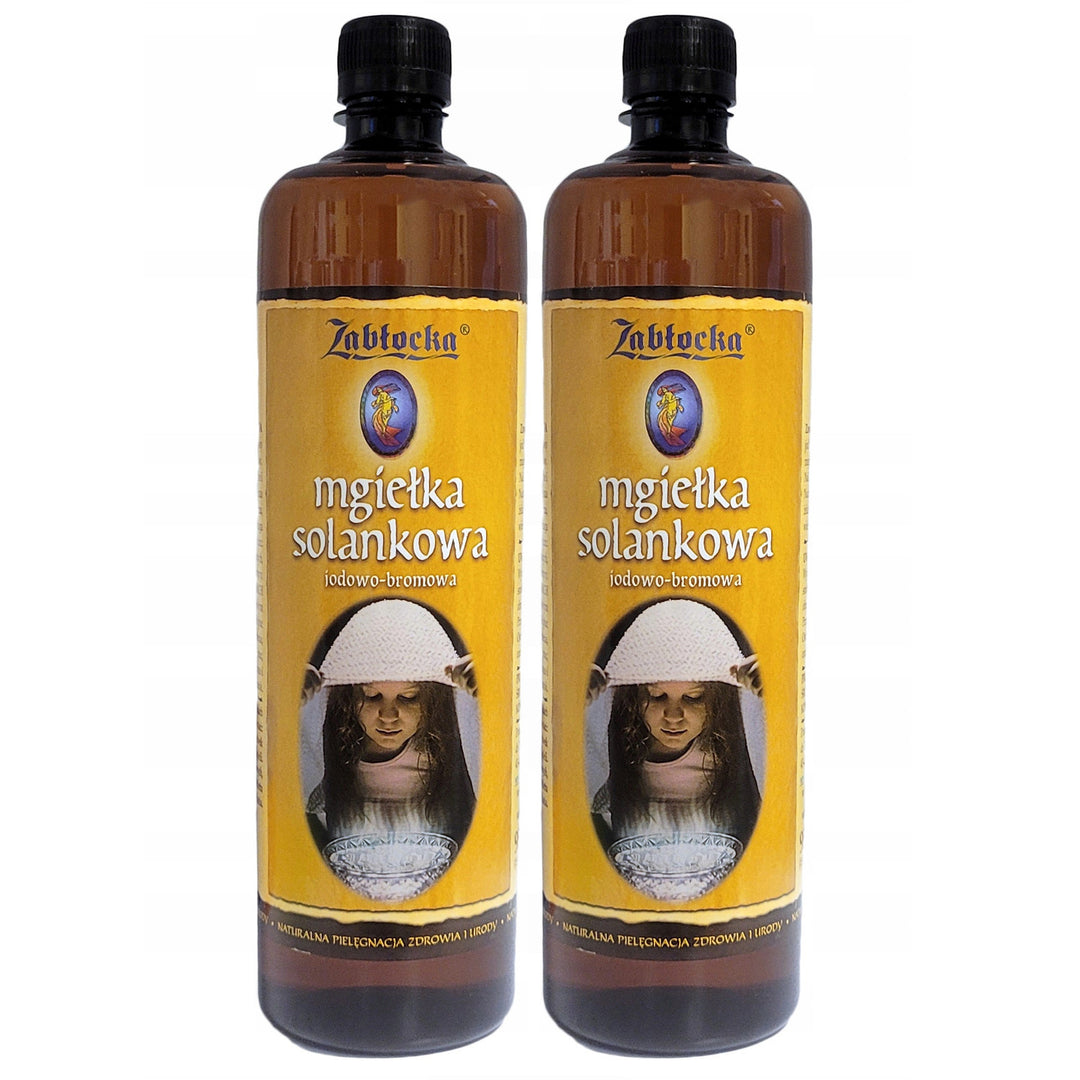 2x Zablocki Mgiełka Solankowa 950ml inhaláláshoz inhalátorban