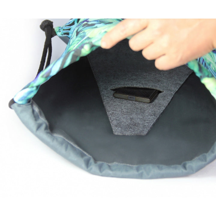 Bertoni hátizsák, színes nyomtatás, vízálló, design Nero, EE0037
