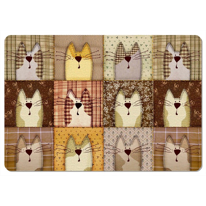 Asztali vagy asztali alátét, dekoratív, filcből, 29x42 cm, Pexeso Beige, Bertoni