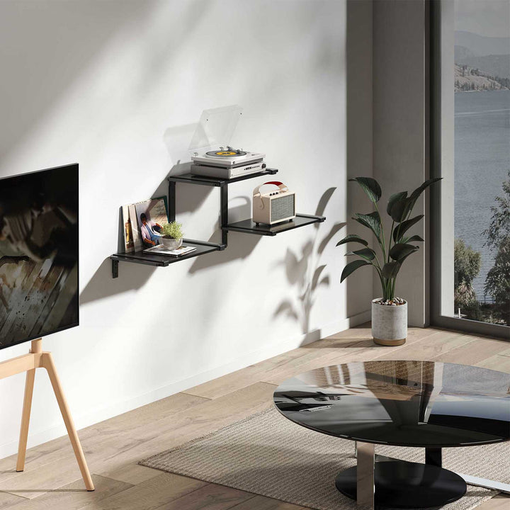 Maclean háromszintes moduláris polcok, max. 30 kg, MC-974