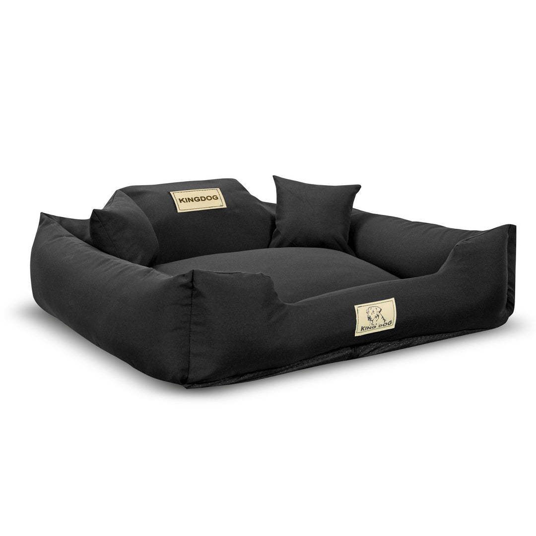 KINGDOG KINMIC100/75CZA kutyaágy 100x75 cm fekete