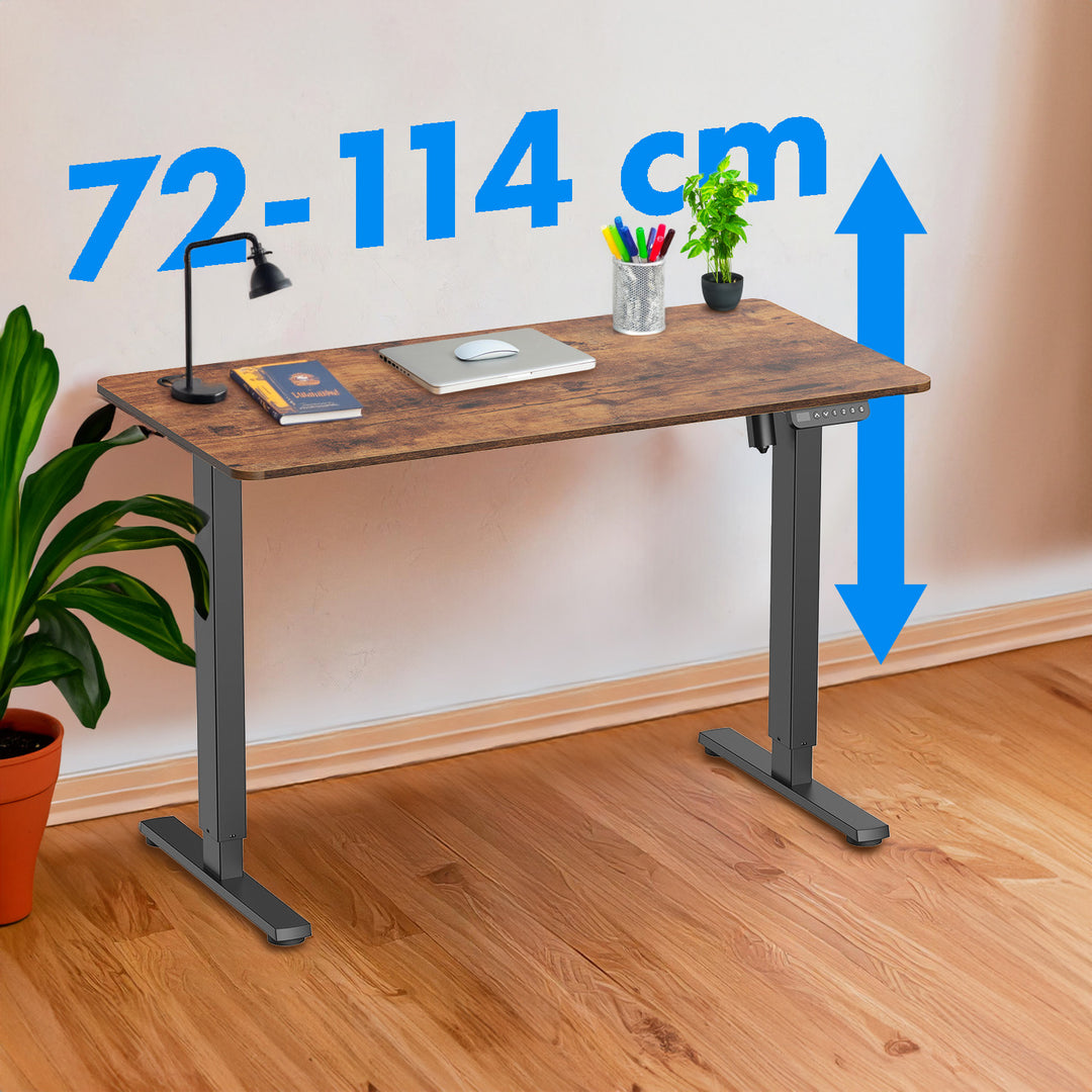 Ergo Office íróasztal elektromos magasságállítással ülő és álló munkavégzéshez