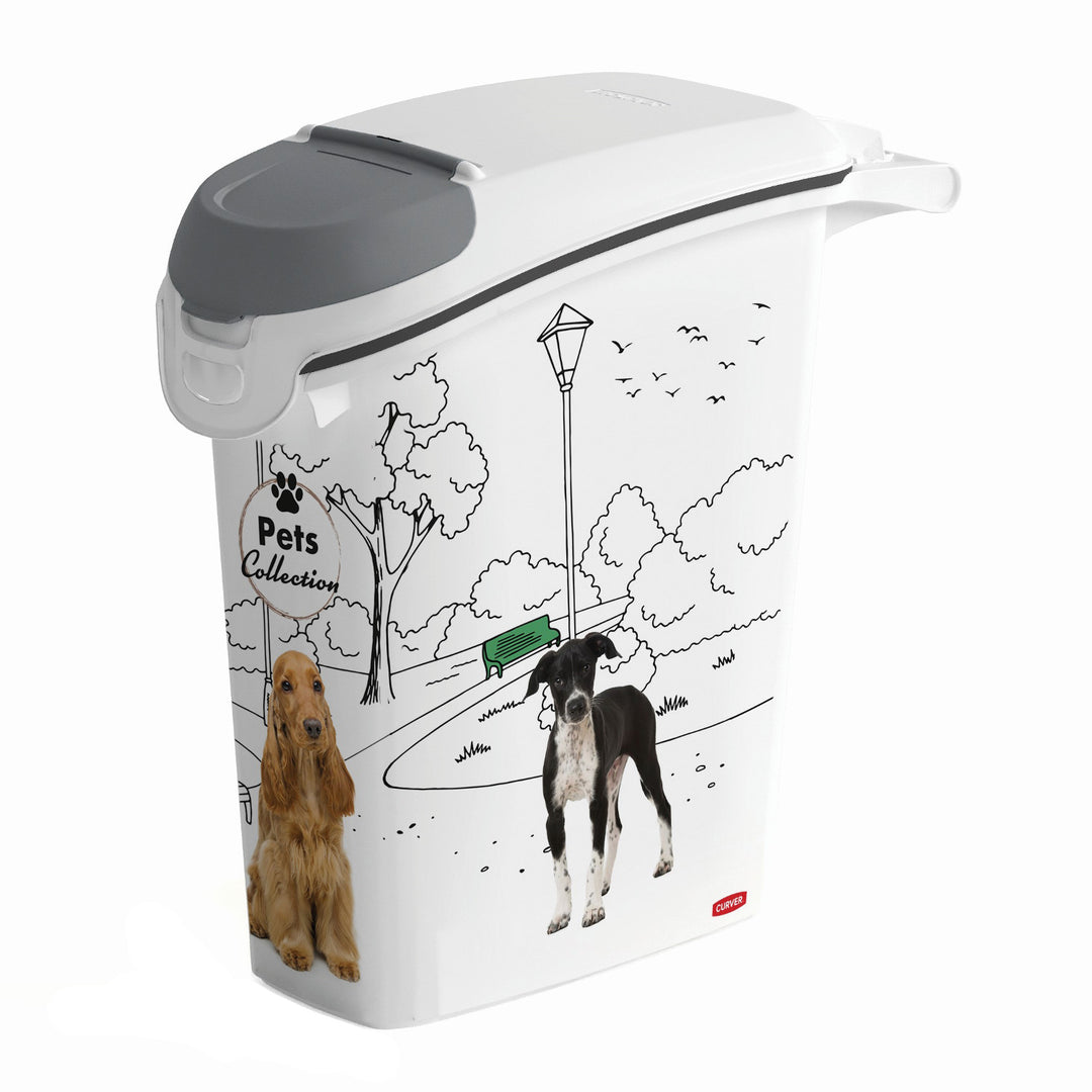 Kutyatáp tároló tartály 10 kg Curver PetLife