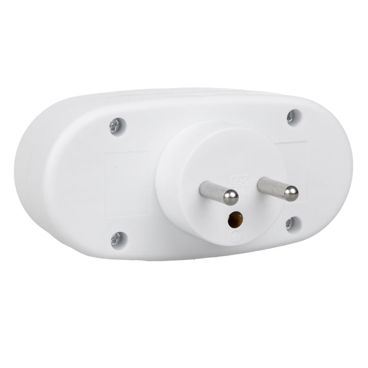 Maclean aljzat, elosztó 2 aljzattal és be-/kikapcsolóval, E típus, 2x16A, MCE337 E