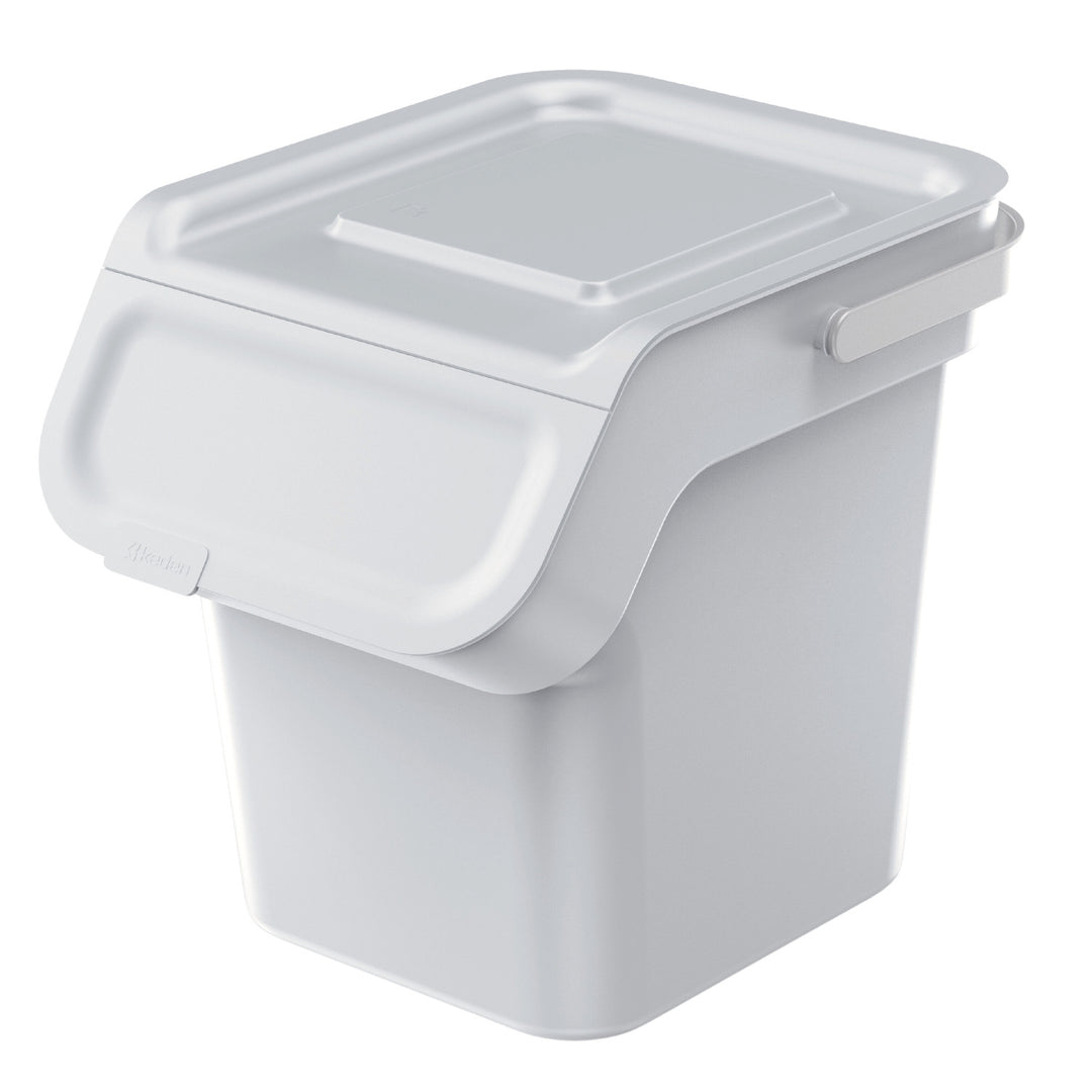 Keden hulladékgyűjtő, aktívszenes szűrő, 20 liter, hamu, Kaddi Q