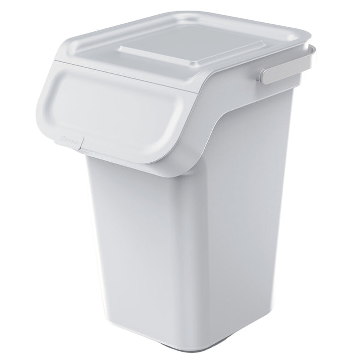 Keden hulladékgyűjtő, aktívszenes szűrő, 25 liter, hamu, Kaddi Q