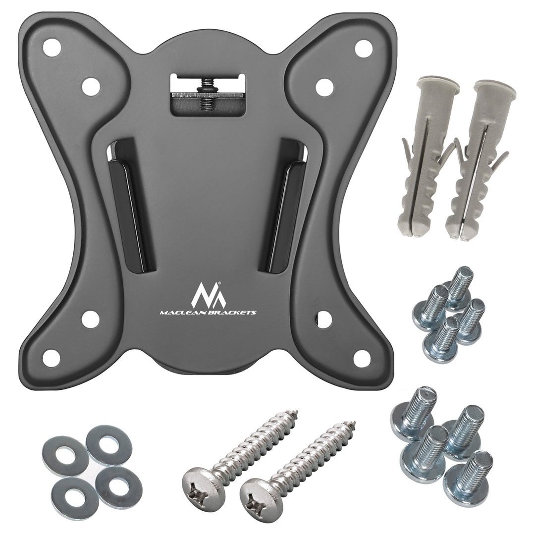 Maclean TV tartó, max. VESA 100x100, 13-27", 25kg, MC-715A