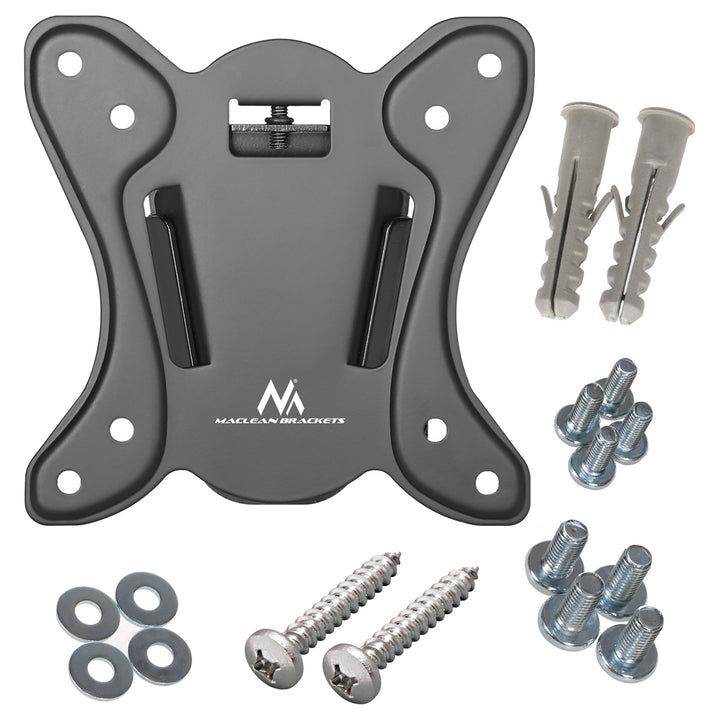 Maclean TV tartó, max. VESA 100x100, 13-27", 25kg, MC-715A