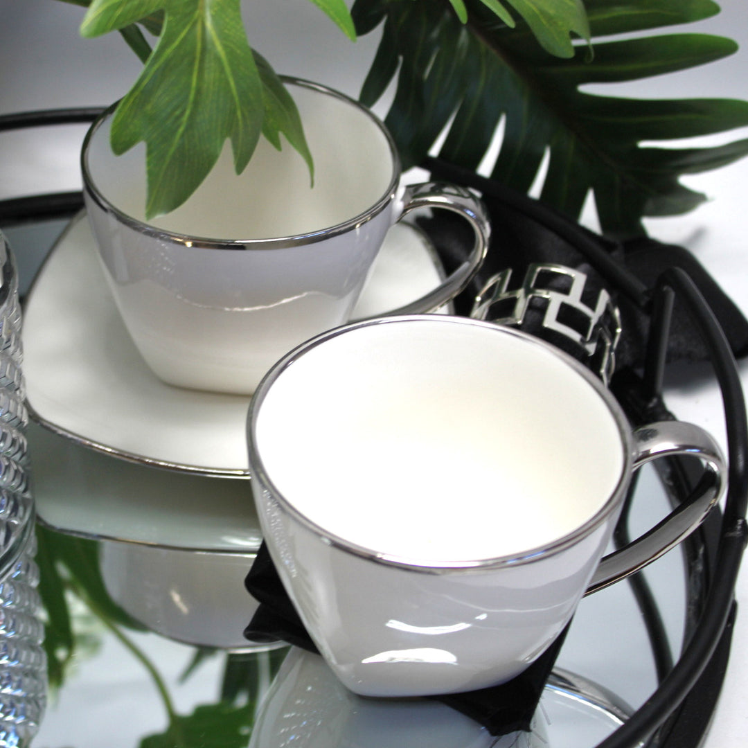 Queen Isabell porcelán kávéscsésze készlet W23SV60-06358