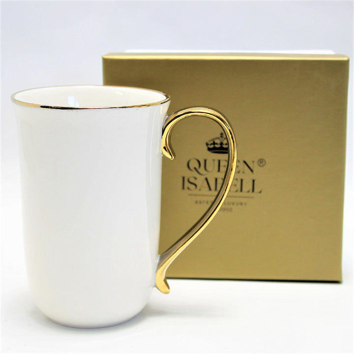 Nagy porcelán kávés bögre 400ml Queen Isabell W23GD59-06426