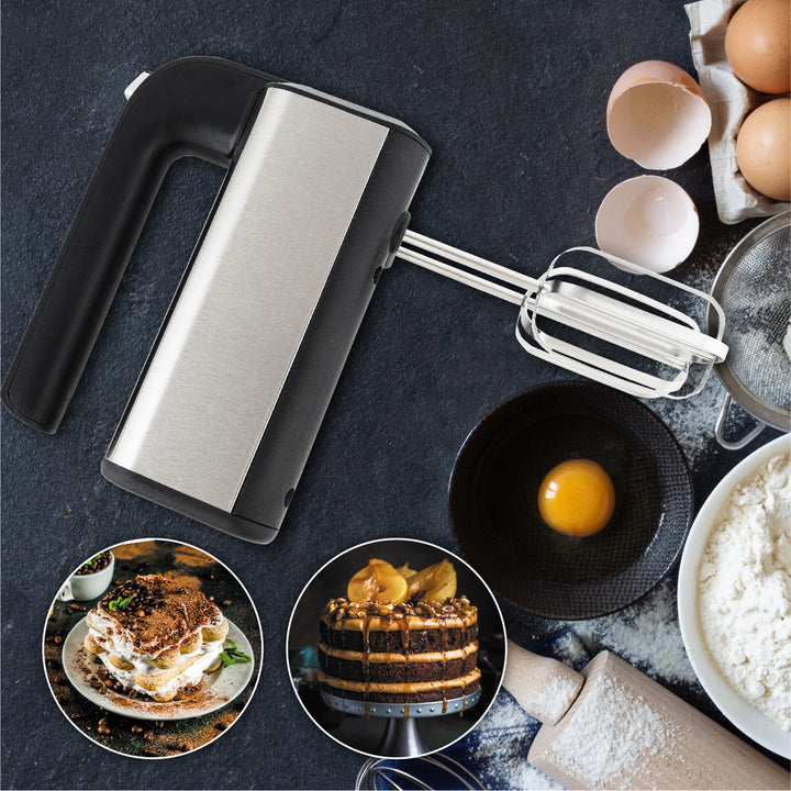 Adler kézi mixer, 5 sebességfokozat, 800W, Turbo funkció, AD 4225