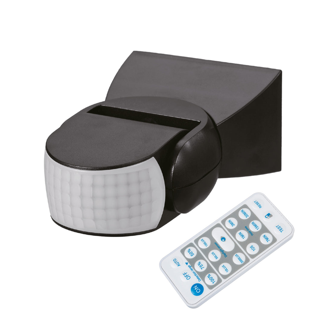 Maclean PIR mozgásérzékelő, infravörös, távirányítóval, max. 1200W (izzólámpa), max. 300W (LED), MCE241 B